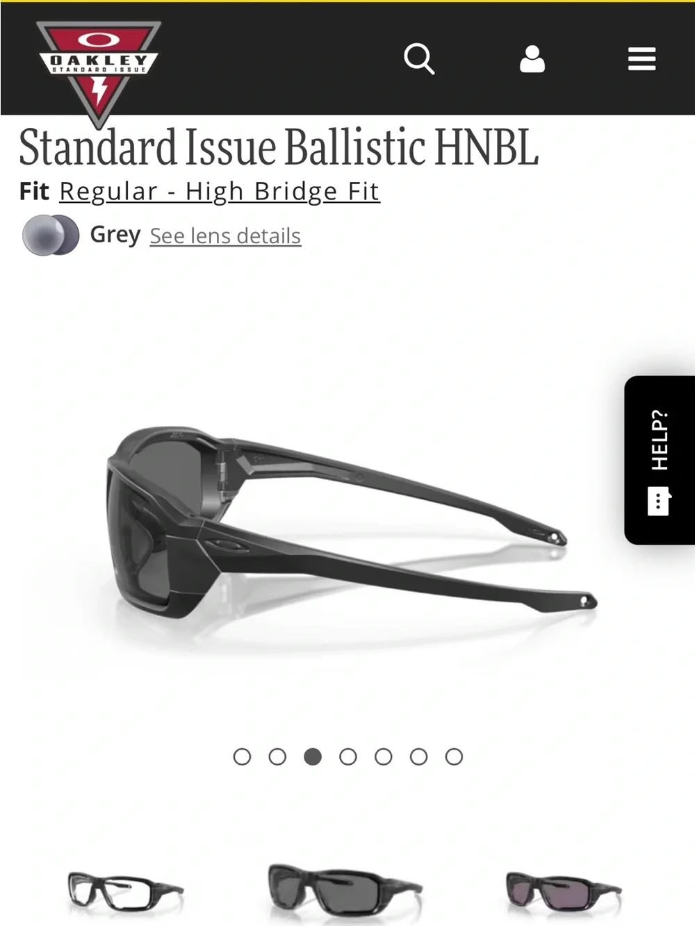 Oakley Standard Issue Ballistic HNBL Sunglasses